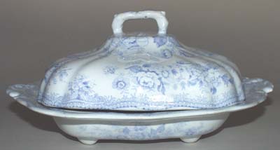 Vegetable Dish with Cover c1880